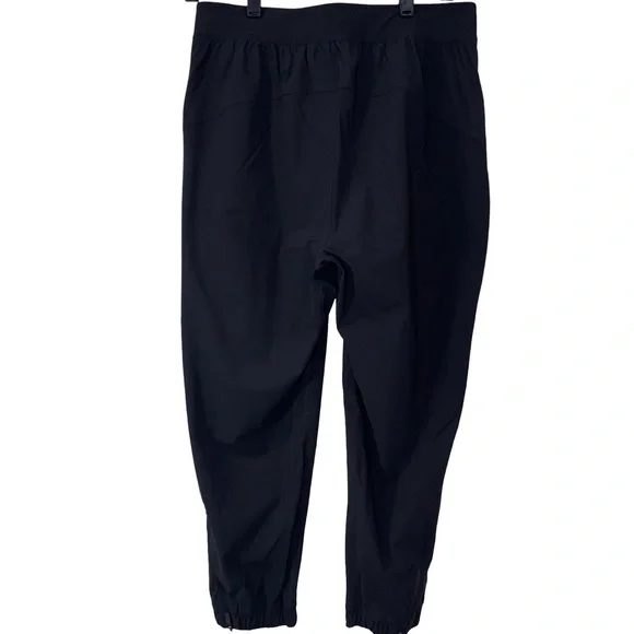 Lululemon adapted state high rise cropped jogger pants black size 8 with pockets - Picture 7 of 9